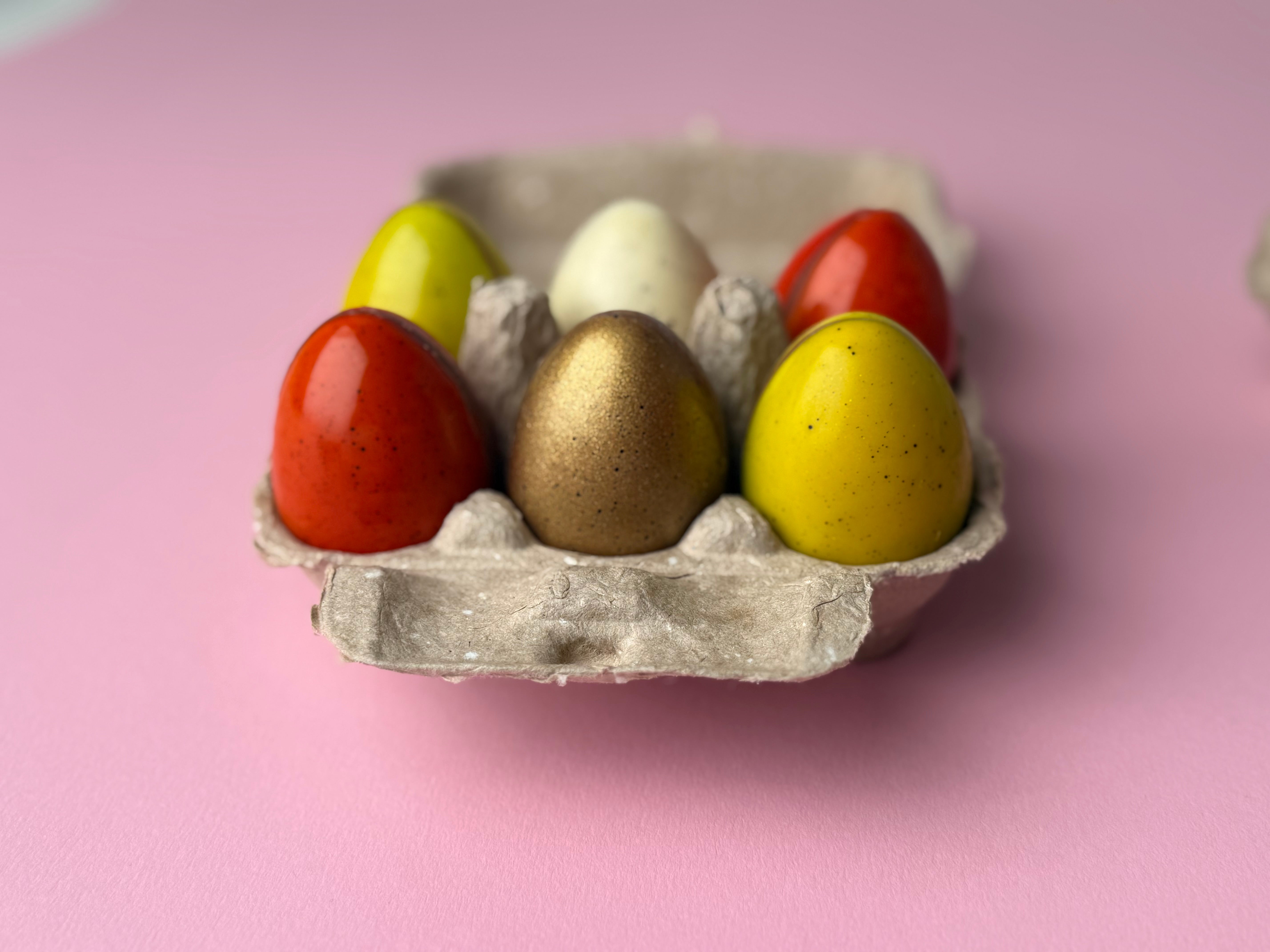 6 piece helt påskeegg