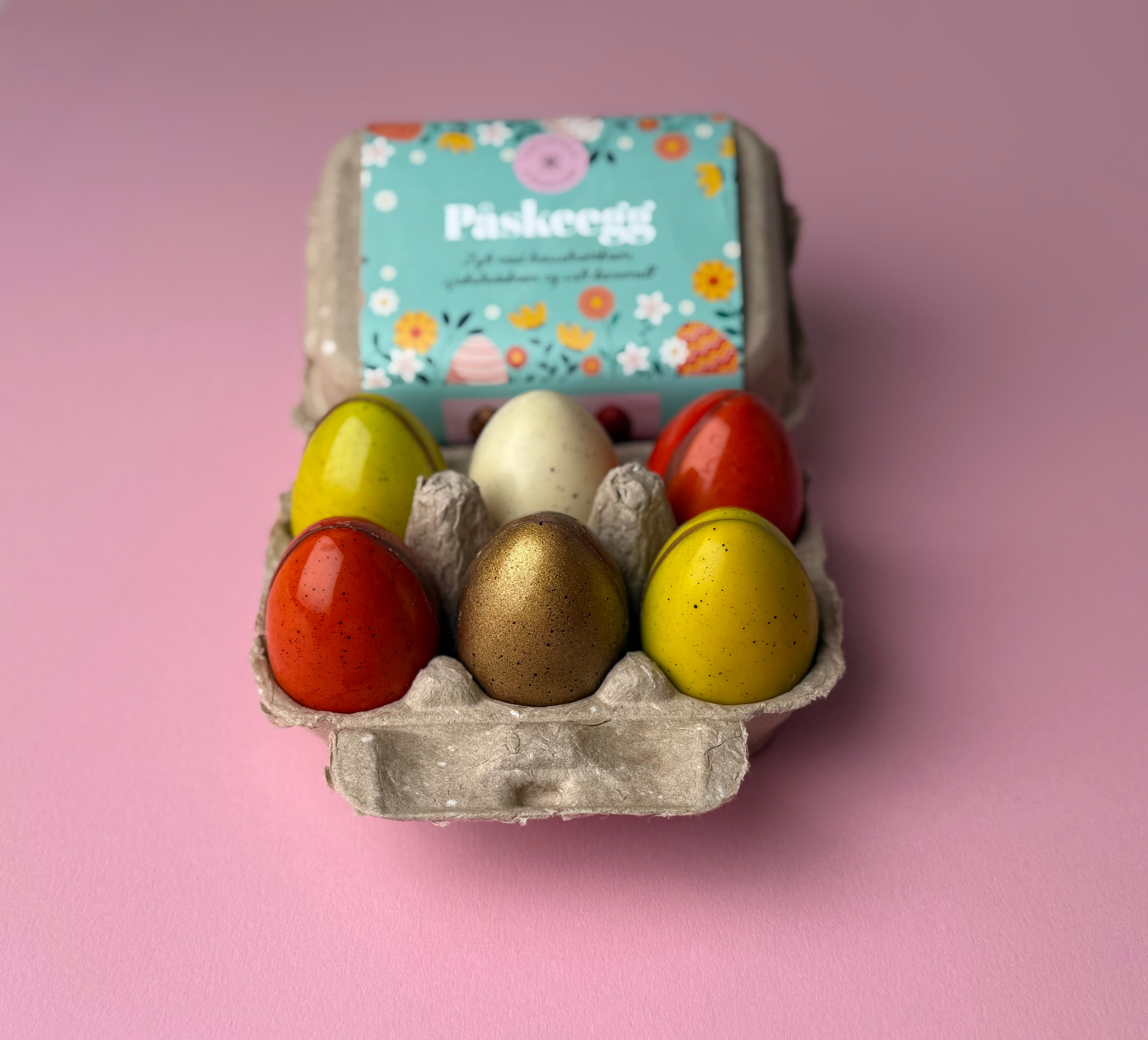 6 piece helt påskeegg