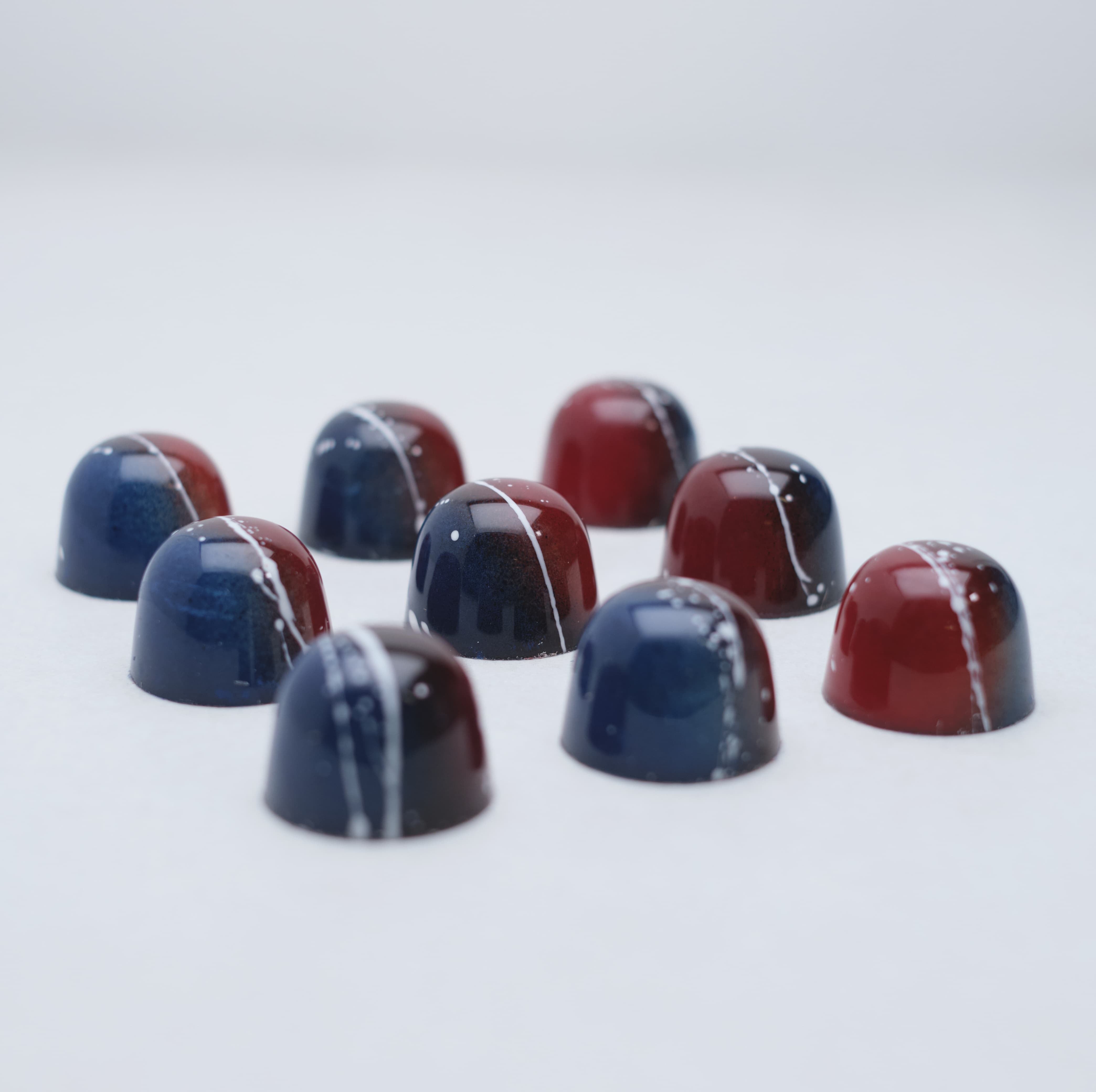 Sommeris med bringebær