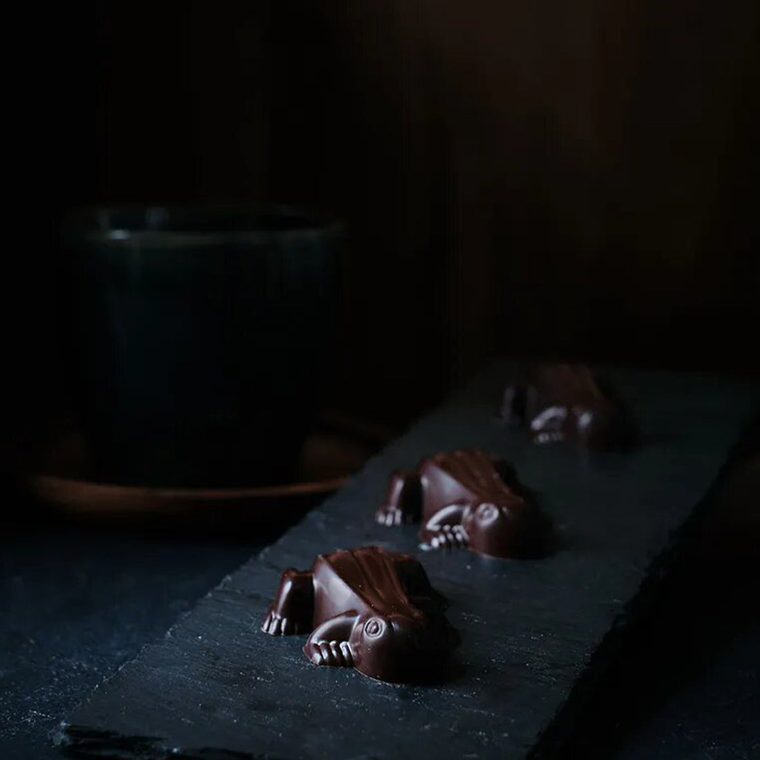 Sjokoladefrosk Mørk sjokolade
