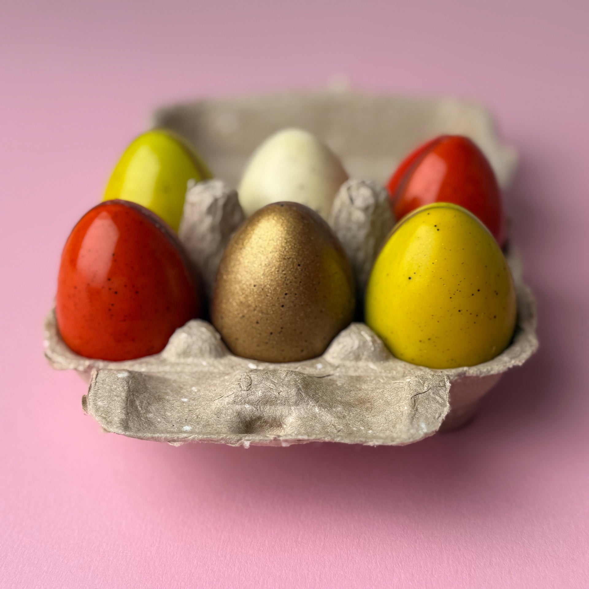 6 piece helt påskeegg