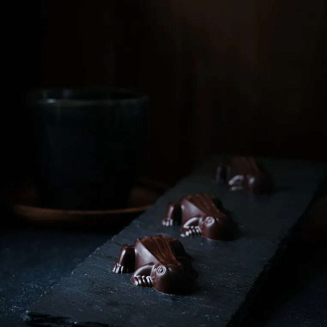 Sjokoladefrosk Mørk Sjokolade